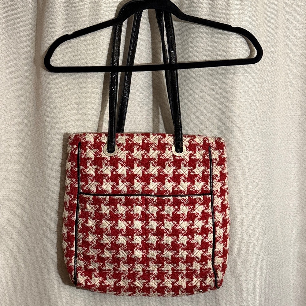 Vera Bradley Red and White Tote Bag
